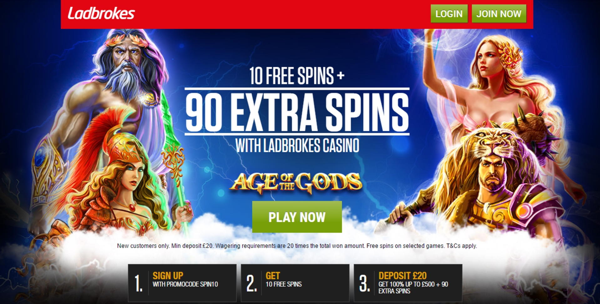 €125 casino chip at Casino.com