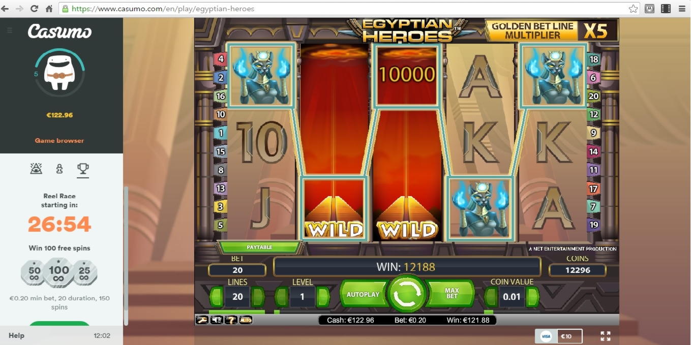 150 Free Spins Casino at Betway