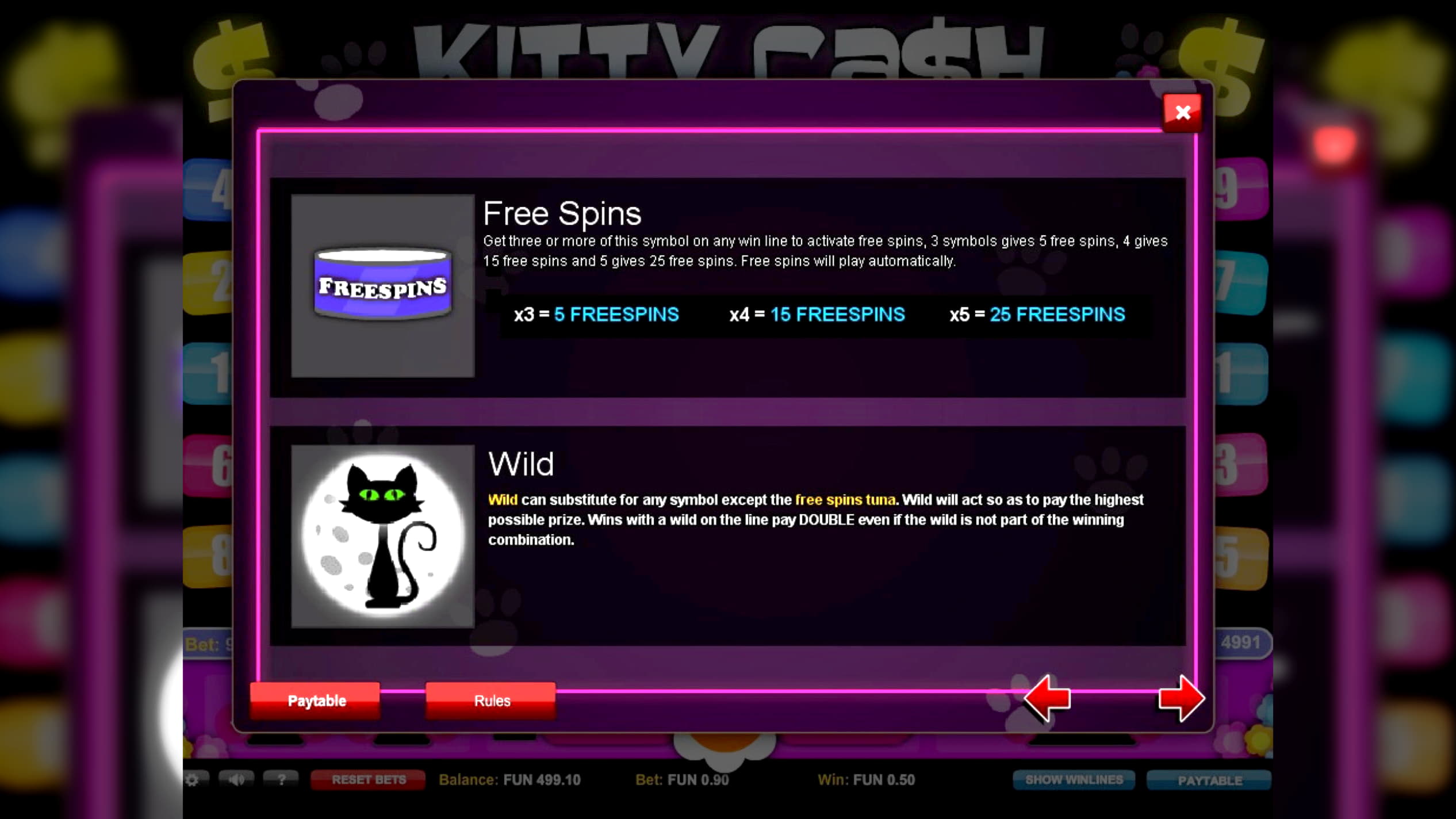 bigwinincasino free match