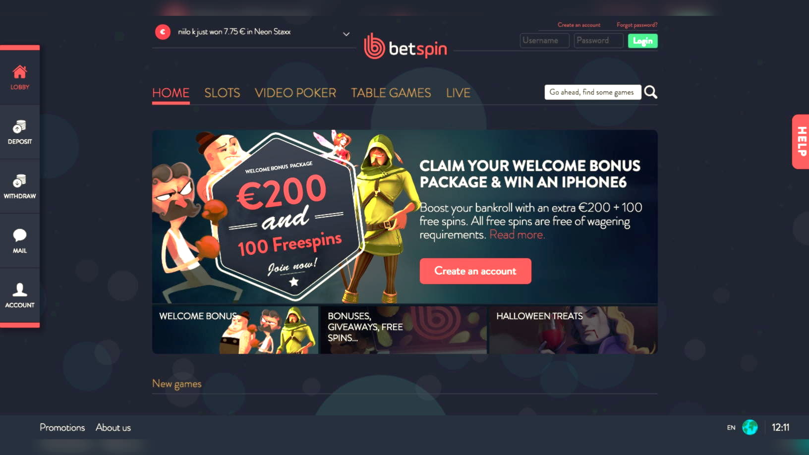 freespincasino no deposit