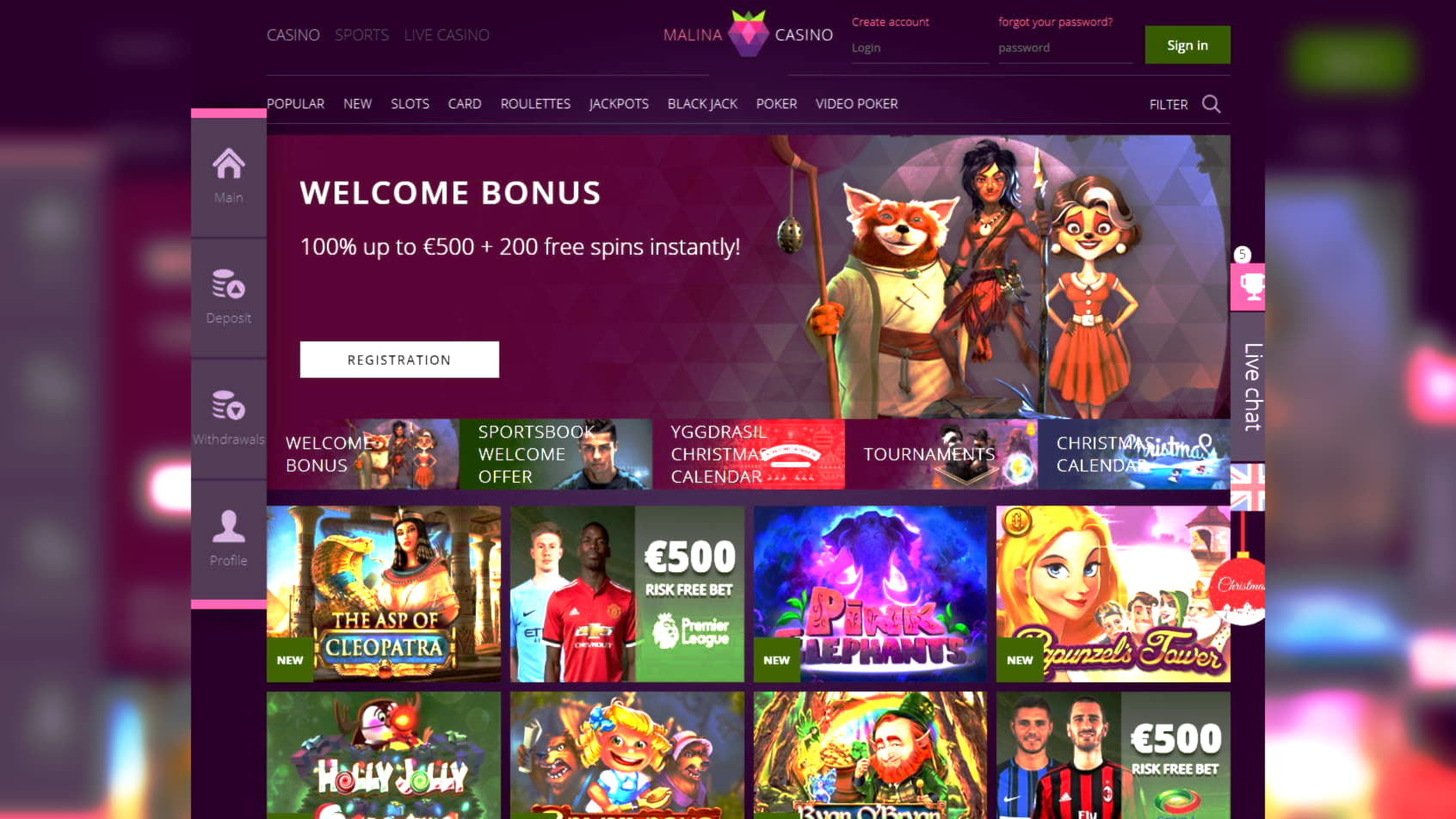 hugeslotscasino cashback