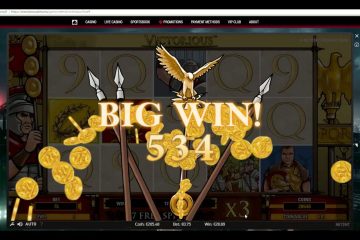 Wynik zwycięstwa w wygrywającym automacie Victorious