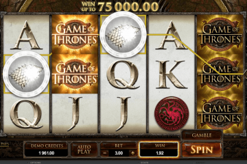 Wynik obrazu dla automatu Game of Thrones