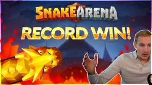 RECORD WIN! Snake Arena Wielka wygrana - WIELKA WYGRANA - NOWY SLOT Bonus Kup od Casinodaddy Live Stream