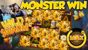 ENORM VINNA !! Wild Swarm Bee Game Big Win - Kasinospel - (HYDE EXPLODE)