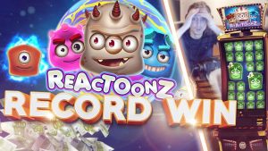 RECORD WIN !!! Reactoonz BIG WIN - Kasyno - Runda bonusowa (ogromna wygrana)