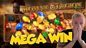 STOR VINST!!! Roman Legion Extreme BIG WIN - Kasinospel - gratissnurr (spel)