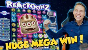 WIELKA WYGRANA!!! Reactoonz Huge Win - gry kasynowe - darmowe spiny (kasyno online)