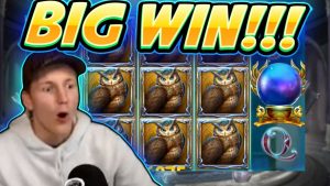 OGROMNA WYGRANA !!! Rise of Merlin WIN - gra kasynowa z CasinoDaddy Live Stream