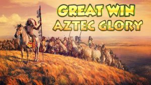 WIELKA WYGRANA!!!! Aztec Glory duża wygrana - Kasyno - Runda bonusowa (automaty kasynowe)