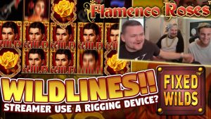 DZIKA LINIA?!? !! Flamenco Roses WIELKA WYGRANA - WIELKA WYGRANA - Gry kasynowe ze strumienia NA ŻYWO