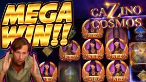 ENORM VINN !!! Cazino Cosmos BIG WIN - Casinospel från Casinodaddy-strömmen