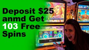 Zdeponuj $ 25 anmd Zdobądź 103 Free Spins na topowej gotówce Sloto!