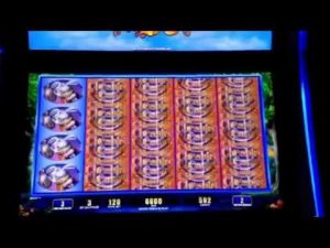 Cheshire Cat Slot Machine Bonus Bellagio Casino Las Vegas Duża wygrana ponad 100X