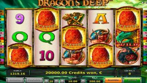 Głębokie gniazdo smoków. 5 rozprasza, super bonusowa gra x200 duża wygrana!