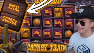 Streamer Record-vinst x20.000 på Money Train - Topp 5 stora vinster i kasinoslot