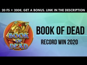 KSIĘGA ZMARŁYCH DUŻYCH WYGRANYCH 25 000 EUR !!! KASYNO ONLINE WYGRYWA. NAJWIĘKSZE WYGRANE TYGODNIA