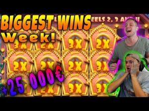 TOP 5 NAJWIĘKSZYCH WYGRANYCH TYGODNIA! Pełna dzika! CasinoDaddy! Kasyno online nr 2