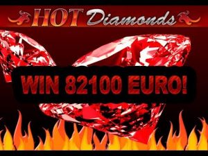 Mega wygrana na automacie Hot Diamonds - 82100 EURO!
