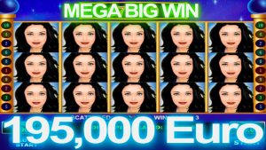 Mega Big WIN w uroczym automacie kasynowym lady amatic 195.500 €