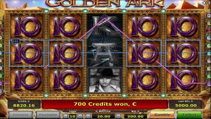 Golden Ark spelautomat av Novomatic SUPER BIGWIN - 18,900 XNUMX €