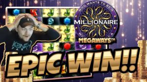 MASSIV VINNA !! som vill bli miljonär BIG WIN - Epic WIN på kasinospel från Casinodady