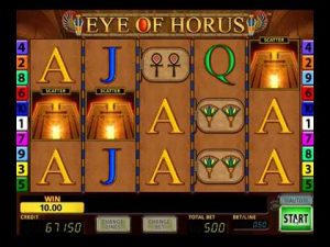 Slot kasyna Eye of Horus z dużymi wygranymi 🤩🤩🤩🥳