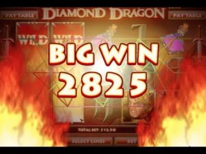 41 - STOR VINN! Café Casino - Diamond Dragon spelautomat