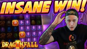 WIN INSANE! Dragon fall BIG WIN - NOVO SLOT do Blueprint - Casino Game do Casinodaddy Live Stream