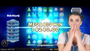 REACTOONZ MEGA BIG WIN | KASYNO KASYNO 2020