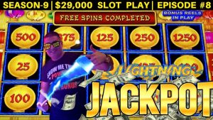 High Limit Lighting Link Slot Machine HANDPAY JACKPOT | Sezon 9 | Odcinek 8
