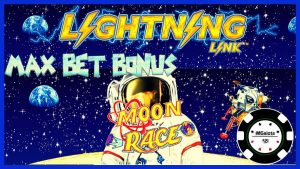 ⚡️HIGH LIMIT Lightning Link MOON RACE ⚡️ 25 $ MAX BET BONUS ROUND automat do gier KASYNO