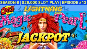 Slot Machine Magic Pearl Lightning Link HANDPAY JACKPOT | Temporada 9 | Imersão # 13