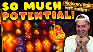 MEGA WIN w Dragon's Fire Megaways!