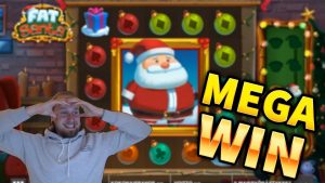 MEGA WIN !!! Santa gorda VITÓRIA grande !! Jogos de cassino de MrGambleSlot Live Stream