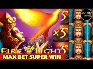 ⭐️FIRE LIGHT SUPER BIG WIN⭐️MAX BET WIN JACKPOT CATCHER BONUS SLOT MASKIN