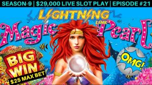 High Limit Lighting Link Slot Machine 25 $ Bonus zakładu i WIELKA WYGRANA | Sezon 9 | Odcinek # 21