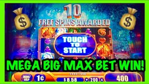 MEGA BIG WIN !!! * MAX BET * MYSTICAL UNICORN WMS SLOT MACHINE BONUS!