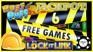 🔒 HIGH LIMIT Lock It Link Huff N 'Puff JACKPOT HANDPAY 🔒 BONUS ROUND 25 $ Automat wrzutowy