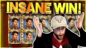 GALSK VINN! Book Of Dead Big win - ENORM VINN på kasinospel från Casinodaddy LIVE STREAM