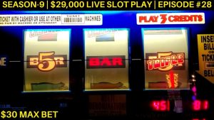 3-bębnowy automat wrzutowy High Limit BIG WIN | High Limit Piggy Bankin Live Slot Zagraj | SE 9 | EP # 28