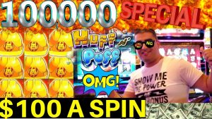100 $ SPIN na żywo dla 100,000 XNUMX subskrybentów! Potęga bonusu NG SLOT