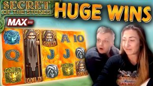 Secret of the Stones Kompilacja bonusowa MAX SUPER DUŻE WYGRANE !!