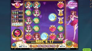 Moon Princess Online Casino Slot Bonus Gra Big Win!