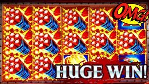 Eureka Blast Lock It Link Slot Machine MAX BET duża Win | Dancing Drums Slot 8.80 $ Max Bet Bonus