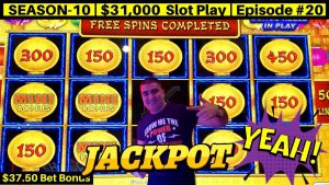 Slot Machine Lightning Link de limite alto HANDPAY JACKPOT - $ 37.50 Aposta | sabor 10 | Episódio # 20
