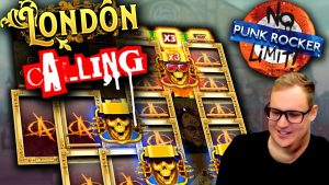 MEGA duże WYGRANIE na Punk Rocker Slot!