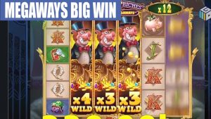 MEGAWAYS SLOT large WIN TOP 2 - PIGGY RICHES / RAGING noshörning