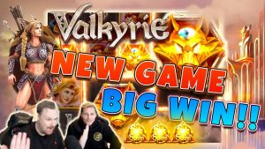 Valkyrie large win - nowa gra od ELK Studios - luźne spiny (bonus w kasynie online)