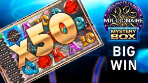 stort VINN PÅ VEM VIL LJUDA EN MILLIONAIRE MYSTERY BOX (stor Time Gaming)